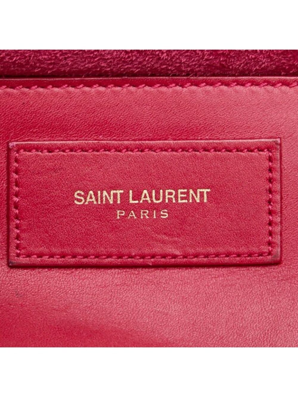Saint Laurent Classic Lou Crossbody Shoulder Bag Pink Leather - Picture 7 of 8
